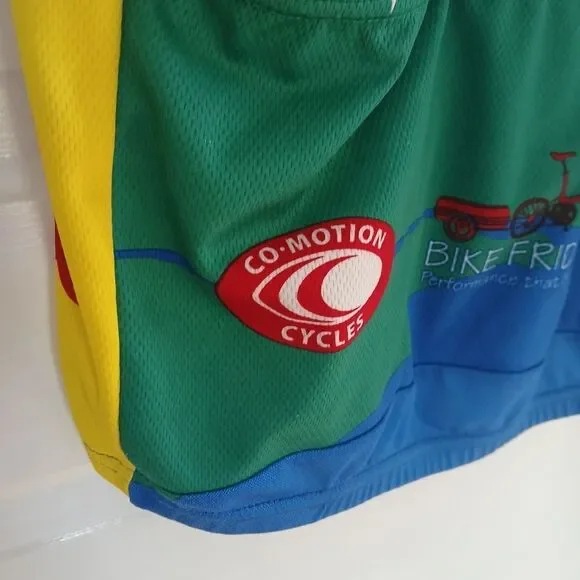 Vintage 2003 Voler Men's Cycling Jersey Color Block 3/4 Zip Eugene Oregon - Picture 11 of 11